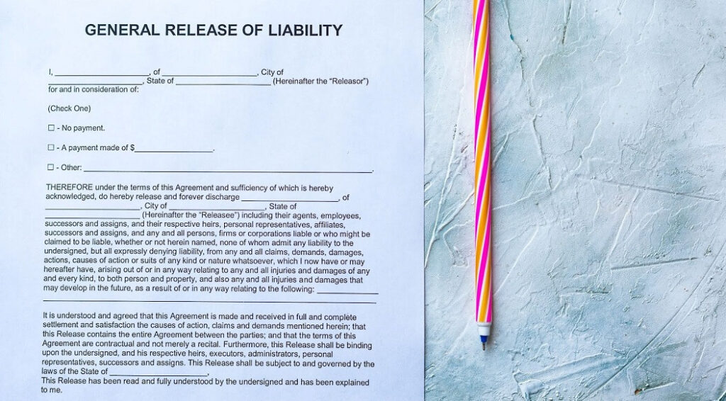 what is a release in a settlement agreement